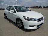 White Orchid Pearl Honda Accord in 2013