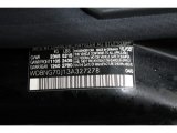 2003 S Color Code for Black - Color Code: 040