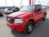 2007 Ford F150 STX Regular Cab 4x4 Front 3/4 View