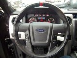2011 Ford F150 SVT Raptor SuperCrew 4x4 Steering Wheel