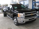 2013 Black Chevrolet Silverado 3500HD LTZ Crew Cab 4x4 Dually #79569969