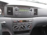 2003 Toyota Corolla S Controls