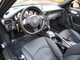 2011 Porsche 911 Turbo Cabriolet Black Interior
