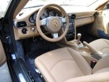 2009 Porsche 911 Targa 4S Sand Beige Interior