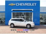White Diamond Tricoat Buick Enclave in 2013