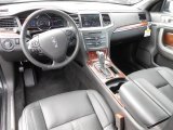 2013 Lincoln MKS EcoBoost AWD Charcoal Black Interior