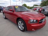 2009 Dodge Charger Inferno Red Crystal Pearl