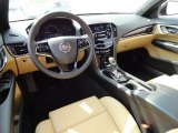 2013 Cadillac ATS 2.0L Turbo AWD Caramel/Jet Black Accents Interior