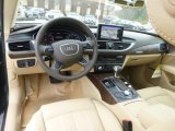 2013 Audi A7 3.0T quattro Premium Velvet Beige Interior
