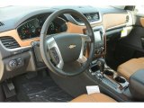 2013 Chevrolet Traverse LTZ Ebony/Mojave Interior