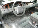 2001 Lincoln Town Car Executive Dark Charcoal Interior