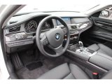 2012 BMW 7 Series 750i xDrive Sedan Black Interior