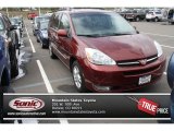 2004 Salsa Red Pearl Toyota Sienna XLE AWD #79627620