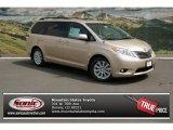 2013 Sandy Beach Metallic Toyota Sienna XLE AWD #79627593