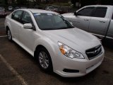 2010 Satin White Pearl Subaru Legacy 2.5i Premium Sedan #79628368