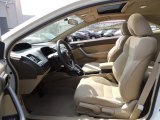 2008 Honda Civic EX Coupe Ivory Interior