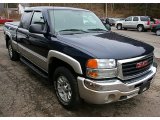 2005 GMC Sierra 1500 SLE Extended Cab 4x4 Front 3/4 View