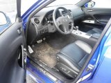 2009 Lexus IS F Black Interior