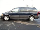 Blue Black Metallic Pontiac Montana in 2002