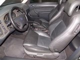 2002 Saab 9-3 Viggen Coupe Charcoal Gray Interior