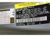 2010 FJ Cruiser Color Code for Silver Fresco Metallic - Color Code: 2KB