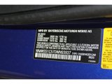 2013 Cooper Color Code for Starlight Blue Metallic - Color Code: B62