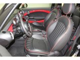 2013 Mini Cooper John Cooper Works Hardtop Championship Lounge Leather/Red Piping Interior