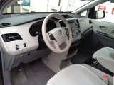 2011 Toyota Sienna LE AWD Light Gray Interior