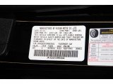 2012 370Z Color Code for Magnetic Black - Color Code: G41