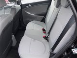 2013 Hyundai Accent GS 5 Door Rear Seat
