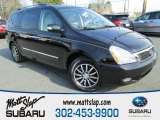 2011 Midnight Black Kia Sedona EX #79628073