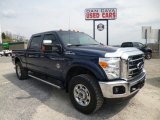 2012 Dark Blue Pearl Metallic Ford F250 Super Duty XLT Crew Cab 4x4 #79684718