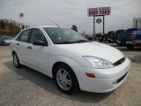 2001 Cloud 9 White Ford Focus SE Sedan #79684717