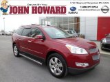 2012 Crystal Red Tintcoat Chevrolet Traverse LTZ AWD #79684706