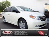 2013 White Diamond Pearl Honda Odyssey Touring Elite #79684454