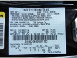 2013 MKZ Color Code for Tuxedo Black - Color Code: UH