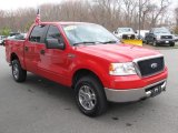 2008 Bright Red Ford F150 XLT SuperCrew 4x4 #79713772