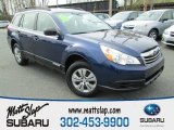 2011 Azurite Blue Pearl Subaru Outback 2.5i Wagon #79713338