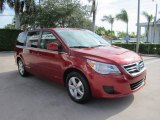 2010 Volkswagen Routan Pomegranate Red Metallic