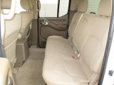 2007 Nissan Frontier SE Crew Cab 4x4 Rear Seat