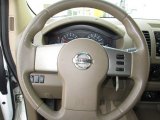 2007 Nissan Frontier SE Crew Cab 4x4 Steering Wheel