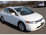 2007 Honda Civic Taffeta White