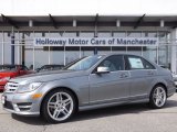 2013 Palladium Silver Metallic Mercedes-Benz C 300 4Matic Sport #79713281