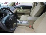 2011 Toyota Highlander V6 Sand Beige Interior