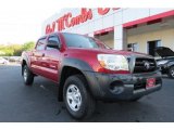 2008 Impulse Red Pearl Toyota Tacoma V6 PreRunner Double Cab #79712847