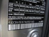 2007 R Color Code for Pewter Metallic - Color Code: 723