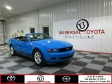2012 Grabber Blue Ford Mustang V6 Premium Convertible #79712832