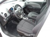 2013 Chevrolet Sonic LT Hatch Jet Black/Dark Titanium Interior