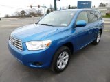 2008 Toyota Highlander 4WD Front 3/4 View