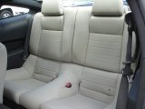 2012 Ford Mustang V6 Premium Coupe Rear Seat